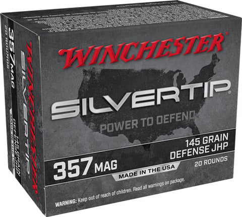 Win Ammo Super-X .357 Magnum 145Gr. Silvertip Hp 20-Pack W357St
