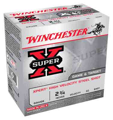 Winchester Ammo Xpert Steel 20Ga. 2.75" 1325fps. 3/4oz. #6 25-Pack