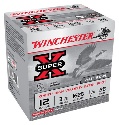 Winchester Ammo Xpert Steel 12Ga. 3.5" 1625fps. 1-1/4oz. BB 25Pack