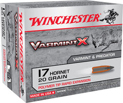 Winchester Ammo Super-X .17 Hornet 20gr. Varminter-X 20-Pack