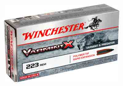 Winchester Ammo Varmint-X .223 Rem. 40gr. Polymer Tipped 20-Pack