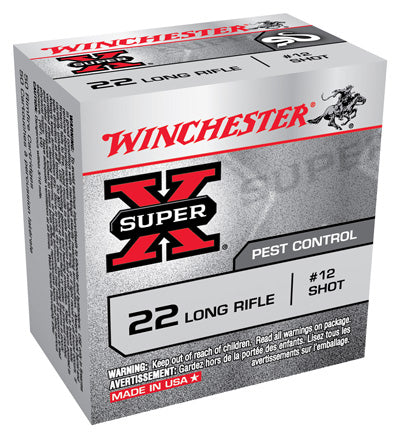 Winchester Ammo Super-X .22LR #12 Lead Shotshells 50-Pack