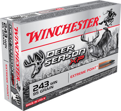 Winchester Ammo Deer Xp .243 Win. 95Gr JSP 20-Pack