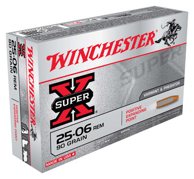 Winchester Ammo Super-X .25-06 Rem. 90gr. Expanding Point 20-Pack