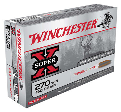 Winchester Ammo Super-X .270 Win. 150gr. Power Point 20-Pack