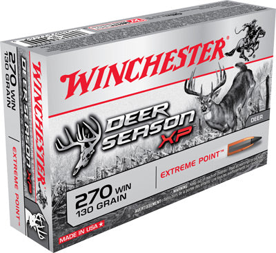 Winchester Ammo Deer Xp .270Win 130gr. Extreme Power Pnt 20Pack