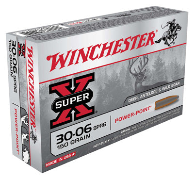 Winchester Ammo Super-X .30-06 150gr. Power Point 20-Pack