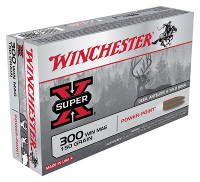 Winchester Ammo Super-X .300Wm 150gr. Power Point 20-Pack