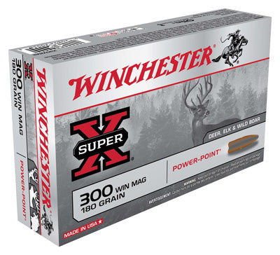 Winchester Ammo Super-X .300Wm 180gr. Power Point 20-Pack