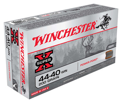 Winchester Ammo Super-X .44-40 Win. 200gr. Power Point-FP 50-Pack