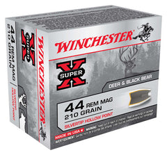 Winchester Ammo Super-X .44 Rem Mag 210gr. Silvertip HP 20-Pack