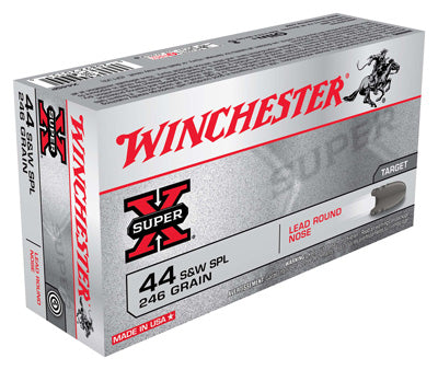 Winchester Ammo Super-X .44Sw Special 246gr. Lead-RN50-Pack