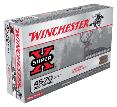 Winchester Ammo Super-X .45-70 Govt. 300gr. JHP 20-Pack