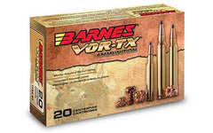 Barnes VOR-TX, 270WIN, 130 Grain, Tipped Triple Shock X, Boat Tail, Lead Free, 20 Round Box BB270W1