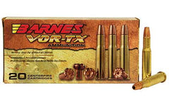 Barnes VOR-TX, 30-30, 150 Grain, Triple Shock X, Flat Nose, Lead Free, 20 Round Box BB30301