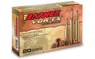 Barnes VOR-TX Tipped Triple Shock X Lead Free Ammo