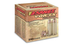 Barnes VOR-TX, 44 Mag, 225 Grain, XPB, Jacketed Hollow Point, Lead Free, 20 Round Box BB44MAG4