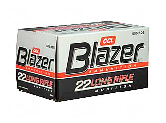 CCI/Speer Blazer, 22LR, High Speed, Lead, 500 Round Brick 21