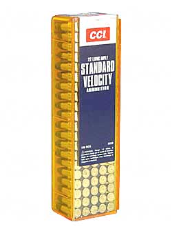 CCI/Speer Standard Velocity, 22LR, 40 Grain, Lead Round Nose, 100 Round Box 32