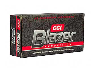 CCI/Speer Blazer, 9MM, 124 Grain, Full Metal Jacket, 50 Round Box 3578