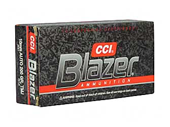 CCI/Speer Blazer, 10MM, 200 Grain, Total Metal Jacket, 50 Round Box 3597