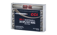 CCI/Speer Shotshell, 357MAG/38 Special, Shotshell, #4 Shot Size, 10 Round Box 3714CC