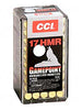 CCI/Speer Gamepoint, 17HMR, 20 Grain, Jacketed Soft Point, 50 Round Box 52