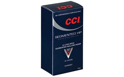 CCI/Speer Quik Shok, 22LR, 32 Grain, Silvertip Hollow Point, 50 Round Box 64