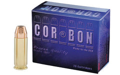 CorBon Self Defense, 38 Super, 125 Grain, Jacketed Hollow Point, +P, 20 Round Box 38X12520