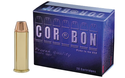 CorBon Self Defense, 45LC+P, 200 Grain, Jacketed Hollow Point, 20 Round Box 45C200