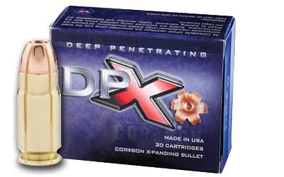CorBon Deep Penetrating X Bullet, 357MAG, 125 Grain, Barnes X, 20 Round Box DPX357125