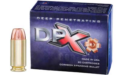 CorBon Deep Penetrating X Bullet, 40S&W, 140 Grain, Barnes X, 20 Round Box DPX40140
