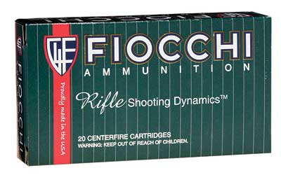 Fiocchi Ammunition Rifle, 243WIN, 70 Grain, Pointed Soft Point, 20 Round Box 243SPB