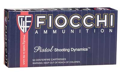 Fiocchi Ammunition Centerfire Pistol, 357 Sig, 124 Grain, Full Metal Jacket, 50 Round Box 357SIGAP