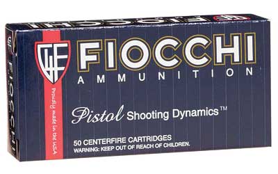 Fiocchi Centerfire FullMetal Jacket Ammo
