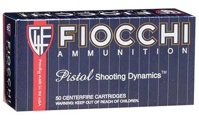 Fiocchi Ammunition Centerfire Pistol, 38 Special, 158 Grain,Full Metal Jacket, 50 Round Box 38G