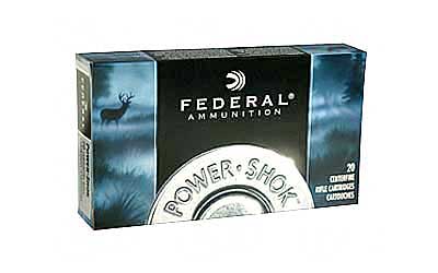 Federal PowerShok, 22-250, 55 Grain, Soft Point, 20 Round Box 22250A