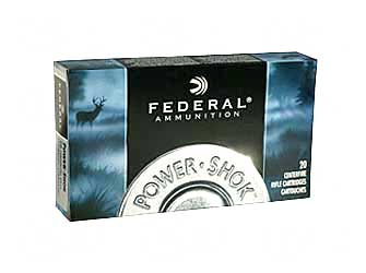 Federal PowerShok, 223REM, 55 Grain, Soft Point, 20 Round Box 223A