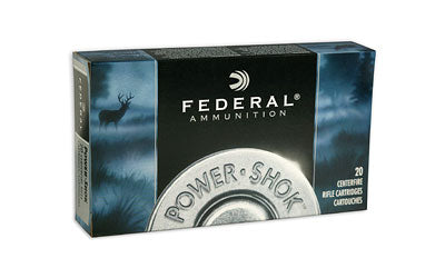 Federal PowerShok, 30-06, 150 Grain, Copper, Lead Free, 20 Round Box 3006150LFA