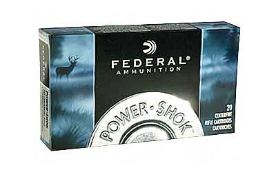 Federal PowerShok, 30-06, 150 Grain, Soft Point, 20 Round Box 3006A