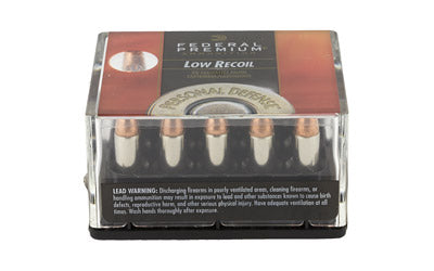 Federal Premium Personal Defense (LR), 32785 Grain, Hydra-Shok Jacketed Hollow Point, Low Recoil, 20 Round Box/Box PD327HS1H