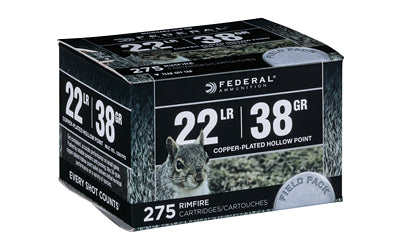 Federal Range & Field, 22LR, 38Gr, Hollow Point, 275 Round Box 730