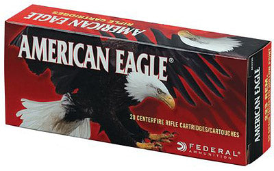 Federal American Eagle, 223REM, 62 Grain, Full Metal Jacket, 20 Round Box AE223N