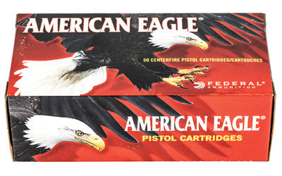 Federal American Eagle, 357MAG, 158 Grain, Jacketed Soft Point, 50 Round Box AE357A