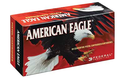 Federal American Eagle, 38 Special, 130 Grain, Full Metal Jacket, 50 Round Box AE38K