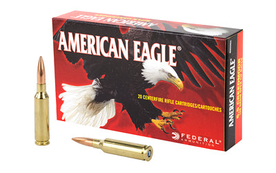 Federal American Eagle, 6.5 CREEDMOOR, 120 Grain, Open Tip Match, 20 Round Box AE65CRD2