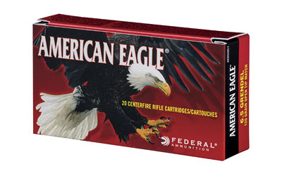 Federal American Eagle, 6.5 GRENDEL, 120 Grain, Open Tip Match, 20 Round Box AE65GDL1