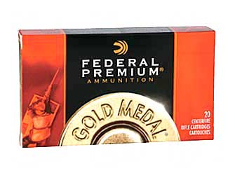 Federal Gold Medal Match, 223 Remington, 77 Grain, Boat Tail Hollow Point, 20 Round Box GM223M3