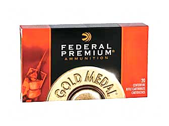 Federal Gold Medal Match, 308 Winchester, 175 Grain, Boat Tail Hollow Point, 20 Round Box GM308M2