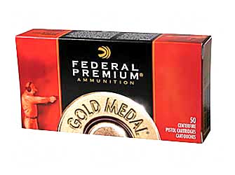 Federal Gold Medal, 45ACP, 185 Grain, Full Metal Jacket, 50 Round Box GM45B